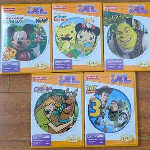 🎮 IXL Learning System CD‑ROM Bundle – 5 Titles (Kids Educational PC Games)